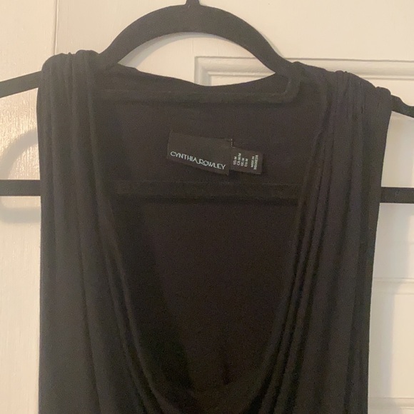 Floor length black dress - Picture 2 of 4